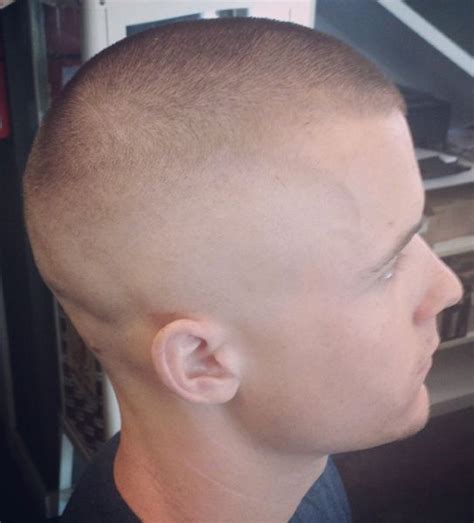 Maybe you would like to learn more about one of these? Bald fade with #2 on top (not high & tight) | Random ...