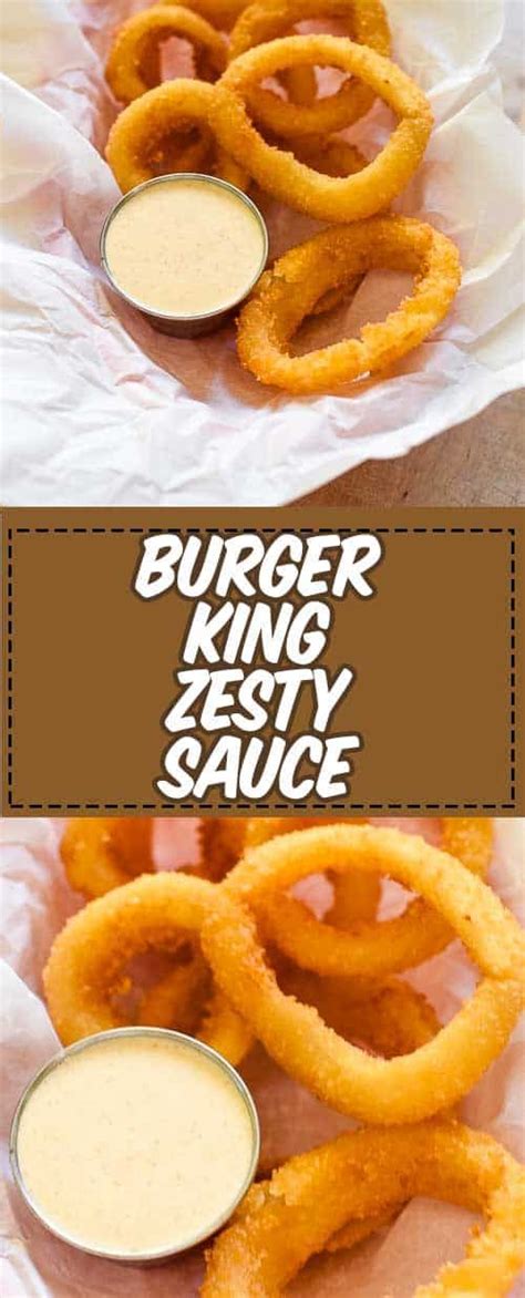 Burger King Zesty Sauce Recipe Zesty Sauce Burger King Zesty Sauce Copykat Recipes