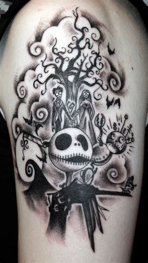 We're simply meant to be. — jack skellington. 40 Nightmare Before Christmas Tattoos