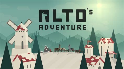 Altos Adventure Verbluffend Mooie Snowboardgame Voor Ios