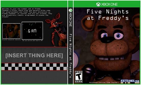 Five Nights At Freddys Xbox One Cover Rfivenightsatfreddys