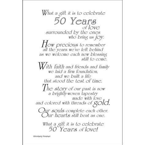 Golden Wedding Anniversary Quotes Quotesgram