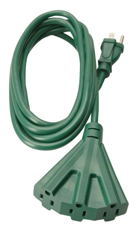 Free shipping on orders over $25 shipped by amazon. Coleman Cable 2466 8ft. Outdoor Extension Cord with 3 Outlet, Green | eBay