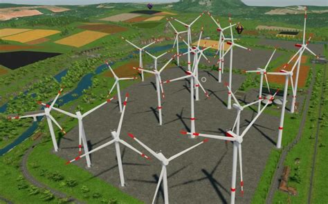Nordex Delta Wind Turbines V 10 Farming Simulator 22 Mods