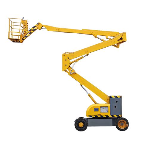 18m Articulating Hydraulic Telescopic Boom One Man Lift For Sale Tuhe