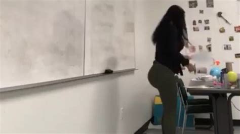 curvy teacher addresses viral video of her teaching in tight jeans and heels