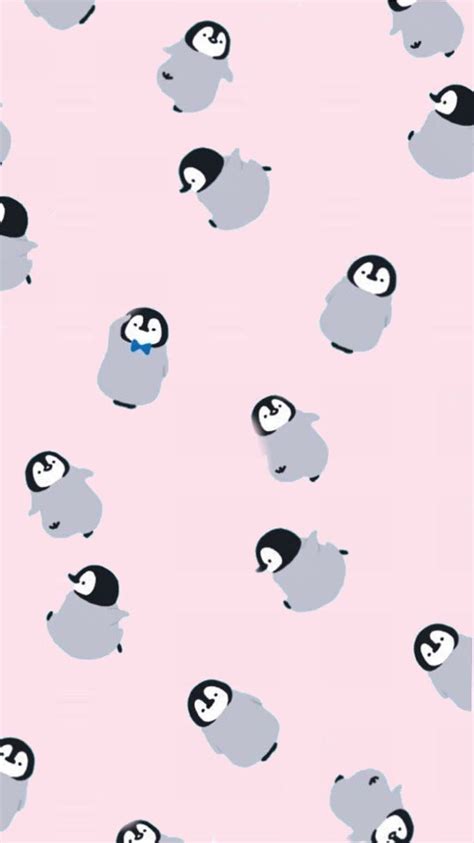 ちょこ On To Turn Into Prints Cute Pastel Iphone Cute Penguin Pink