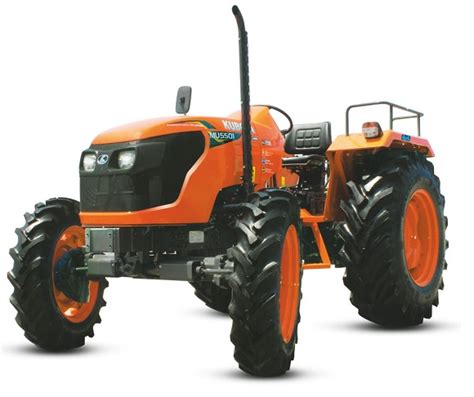 Top 5 Kubota Tractor Models In India Infographic