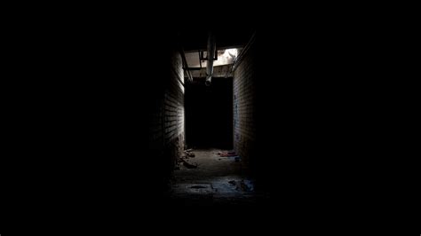 Creepy Corridor Hallway Black Dark Creepy Wallpaper 1920x1080 55153
