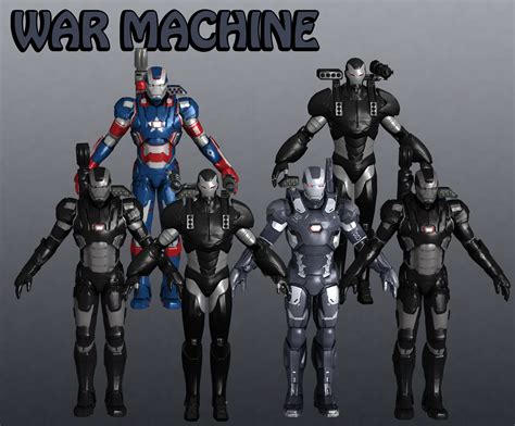 War Machine Marvel Heroes Xnalara By Xelandis On Deviantart