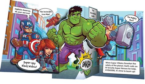 For Ages 4 6 Marvel Super Hero Adventures Super Hero Pop Ups Best
