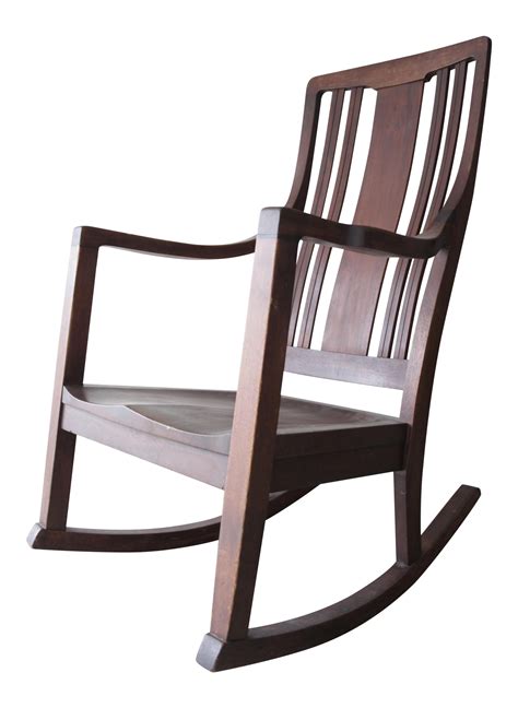 Antique Modern Farmhouse Rocking Chair | Chairish