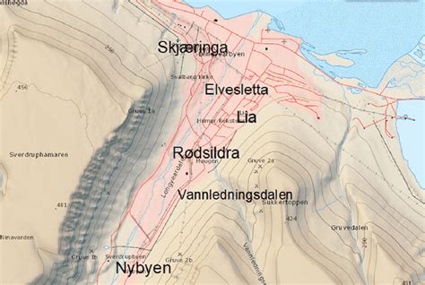 Map Over Longyearbyen Source Toposvalbardnpolarno Download Scientific Diagram