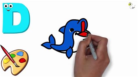 Here you will find some very easy drawing instructions using only alphabet letters to make it easier for children. Alphabet|drawing and coloring Dolphin | Alphabet drawing, Alphabet ...