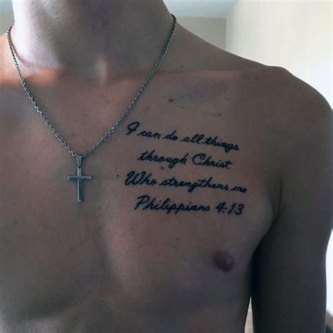 40 Philippians 4 13 Tattoo Designs For Men Bible Verse Ideas Artofit