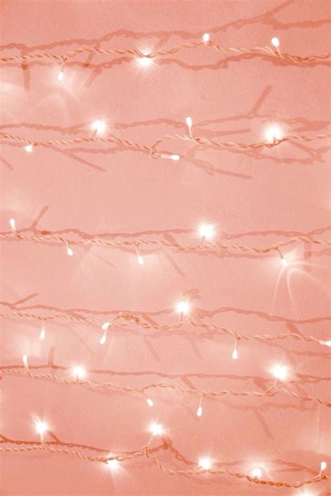 coral pink christmas lights christmas wallpaper backgrounds pink