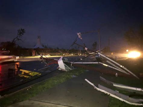 Door To Door Checks After Tornado Damage In Missouri Capital