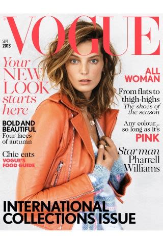 Vogue September Issue Highlights Daria Werbowy British Vogue British Vogue