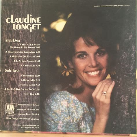 Claudine Longet — Claudine – Vinyl Distractions