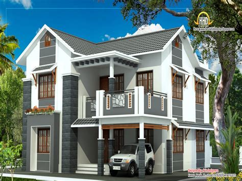 Simple Two Storey House Design Modern 2 Story House Floor