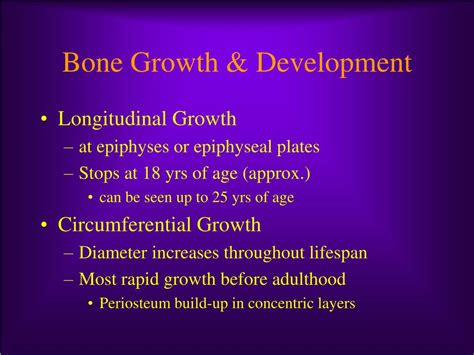 Ppt Bone Structure Growth And Development Powerpoint Presentation