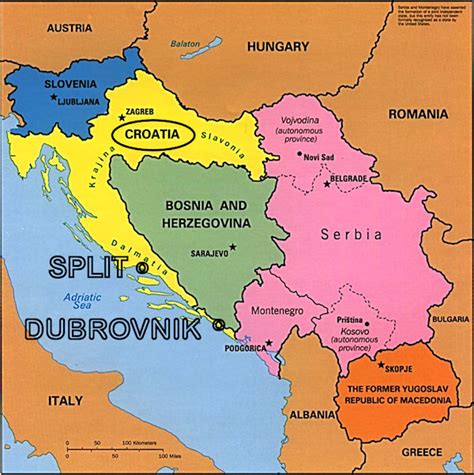 Croacia, oficialmente república de croacia, es uno de los veintisiete estados soberanos que forman la unión europea, el cual está ubicado entre europa central, europa meridional y el mar adriático; Croatia Map Europe