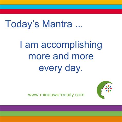 The Mind Aware Daily Mantras Affirmations Daily Positive