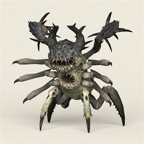 3D model Game Ready Monster Spider | CGTrader
