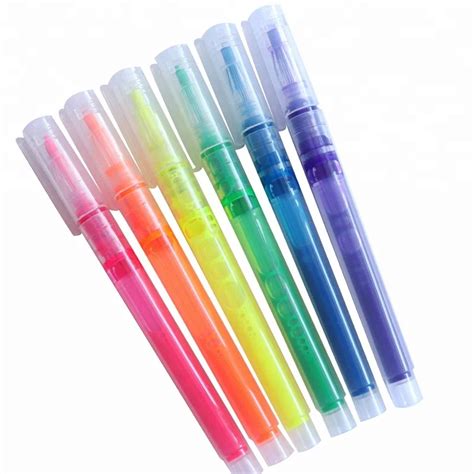 Highlighter Marker Pen Fluorescent Colorful Fluorescent Pen Direct