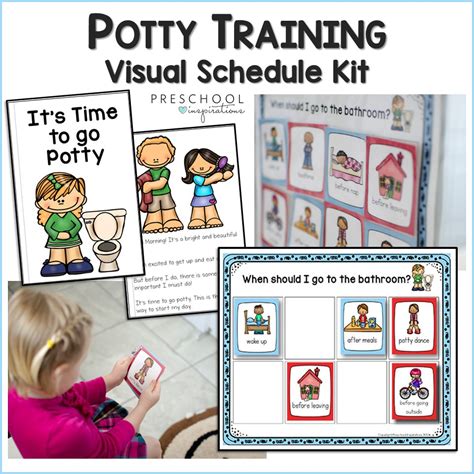 Free Printable Potty Training Visual Schedule