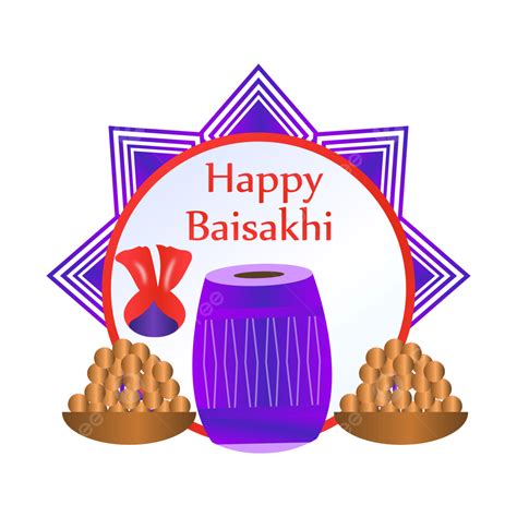 Happy Baisakhi Vector Design With Greeting Greeting Happy Baisakhi