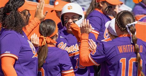 History Clemson Softball Takes First Acc Series With Win Over Virginia