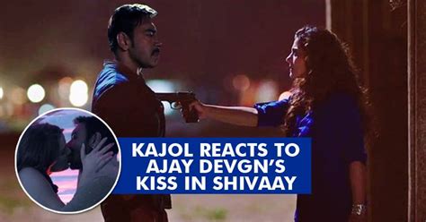 Heres What Kajol Has To Say About Ajay Devgns Kissing Scene With