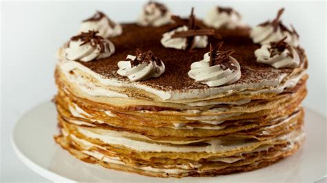 Tiramisu Crepe Cake