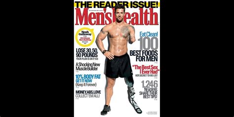 Double Amputee Veteran Makes History On The Cover Of Mens Health