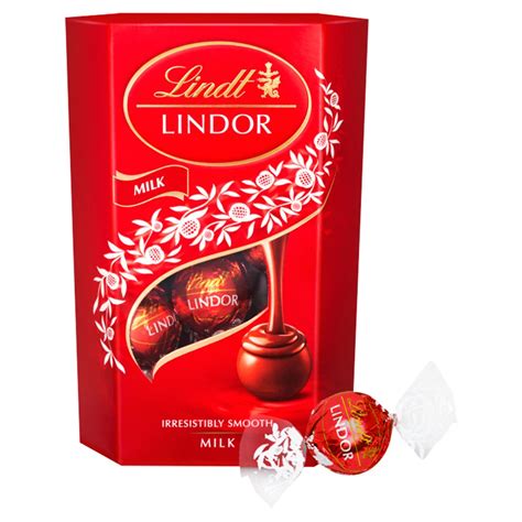 Lindt Lindor Milk Chocolate Truffles Box 200g Bestway Wholesale