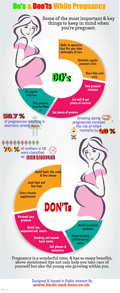 Dos And Donts While Pregnancy Visually