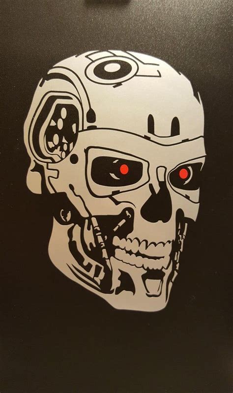 The Terminator Vinyl Decal Car Accessory Laptop Sticker Or Etsy