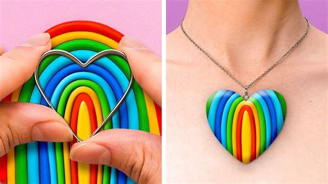 35 Lovely Polymer Clay Crafts Youll Want To Repeat Amazing Jewelry