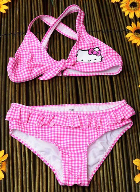 Cute Hello Kity Swimsuit Sissy Clothes Kawaii Clothes Dream Clothes