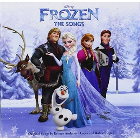 Frozen The Songs Ost Frozen The Songs Soundtrack Cd