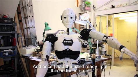 Worlds First Humanoid Open Source 3d Printed Robot Inmoov Youtube