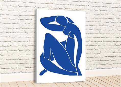 Henri Matisse Blue Nude Canvas Wall Art Etsy