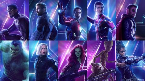 See All 22 New Avengers Infinity War Character Posters Here Nerd Reactor