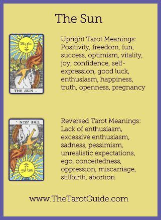 It can still represent success, however when reading tarot, you will understand card number 19 if you imagine yourself as the god of the sun tarot card. Tarot Flashcards - The Sun Upright and Reversed Meanings, www.thetarotguide.com #TheSun # ...