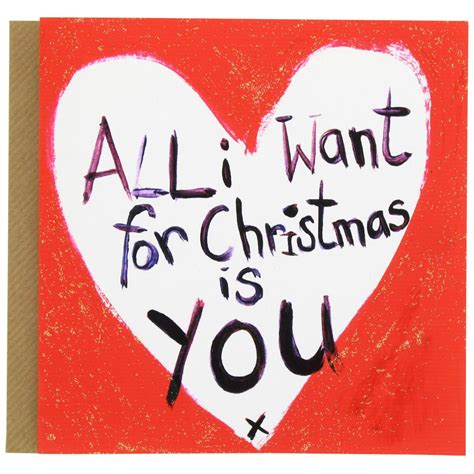 all i want for christmas is you card homemade christmas cards stationery supplies cards