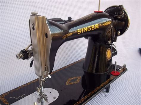 Vintage 1951 Heavy Duty Singer 15 91 Sewing Machine Centennial Edition Vintage Sewing Machines