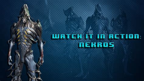 Warframe Watch It In Action Nekros Shield Of Shadows Desecrate And