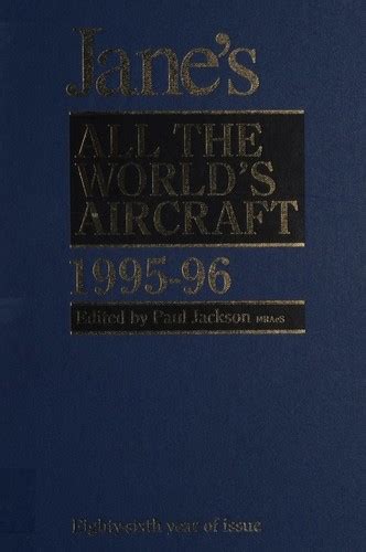 Janes All The Worlds Aircraft By Fred T Jane Open Library