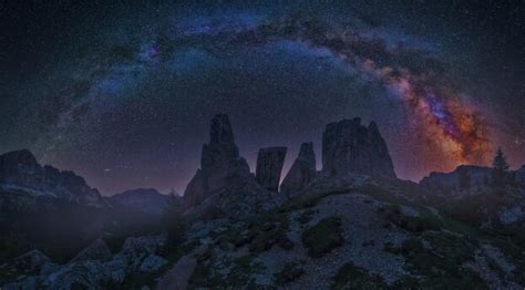 3840x2400 Resolution Dolomite Mountains Milky Way 4k Italy Uhd 4k